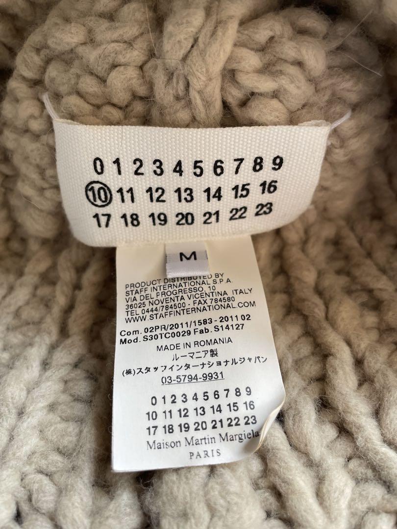 Maison Martin Margiela 10 マルジェラ ケーブルニット くらしを楽しむ