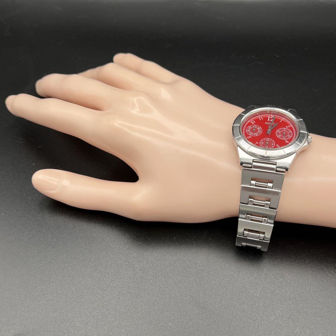 稼動 腕時計 SEIKO lk セイコー ルキア クロノグラフ 新品電池