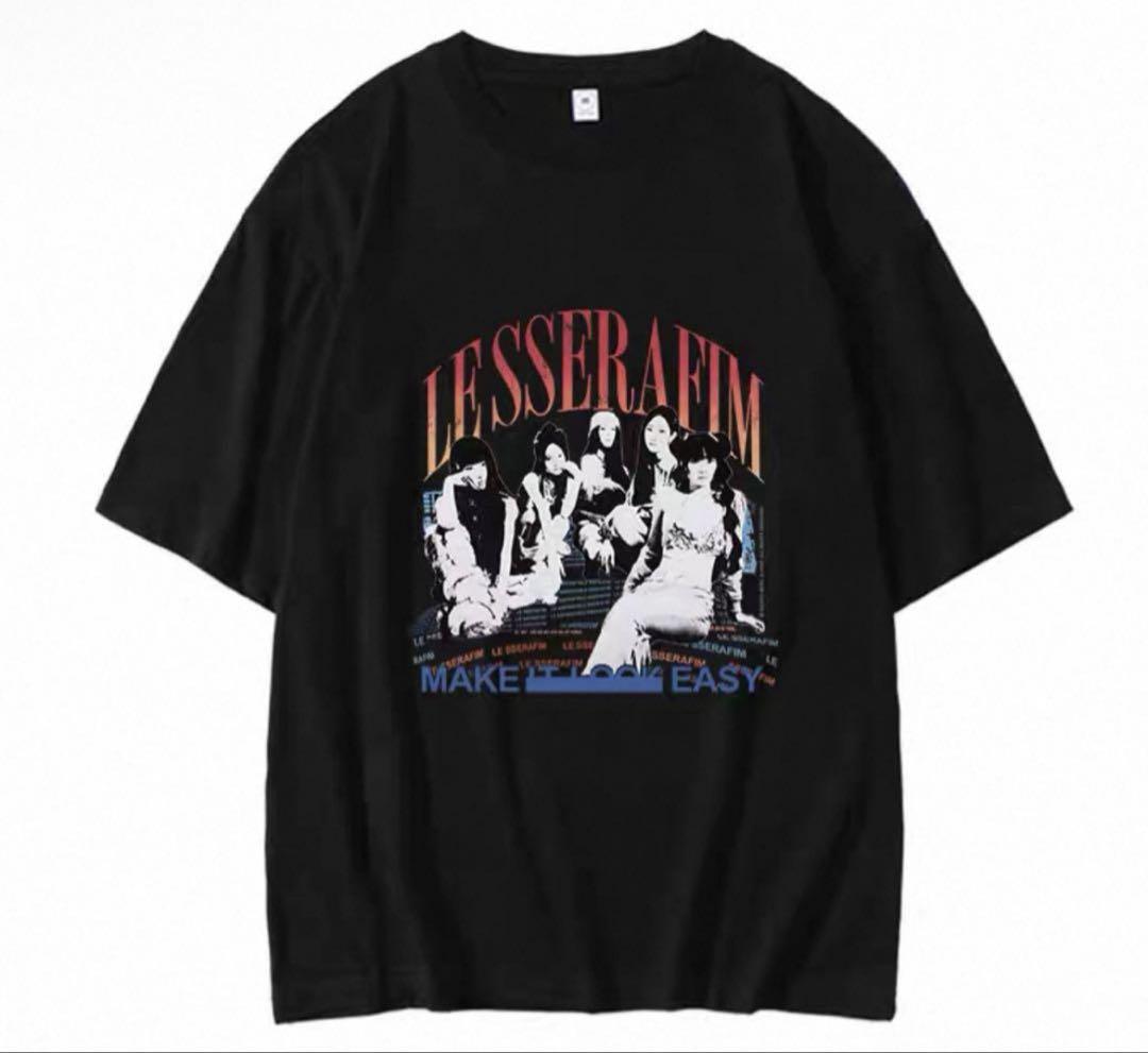 最安値 LESSERAFIM Tシャツ Lサイズ - メルカリ