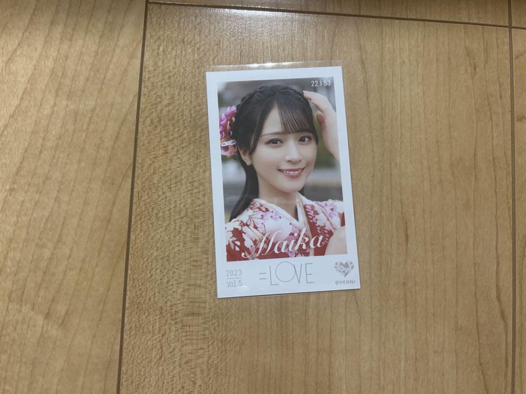 =LOVE イコラブ 佐々木舞香 ミニフォト vol.5 この空がトリガー イコラブ 佐々木舞香 ミニフォト vol.5 袴 この空がトリガー