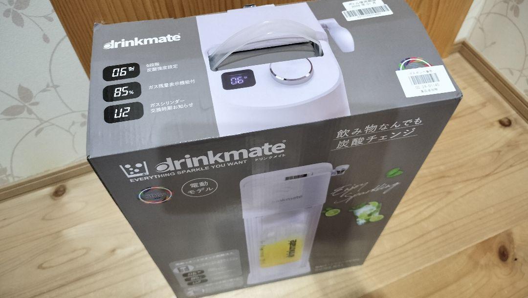 【未使用】Drinkmate Series631と交換用ガスシリンダー２本