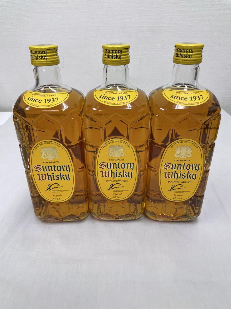 Suntory Whisky 700ml 3本セット　未開封