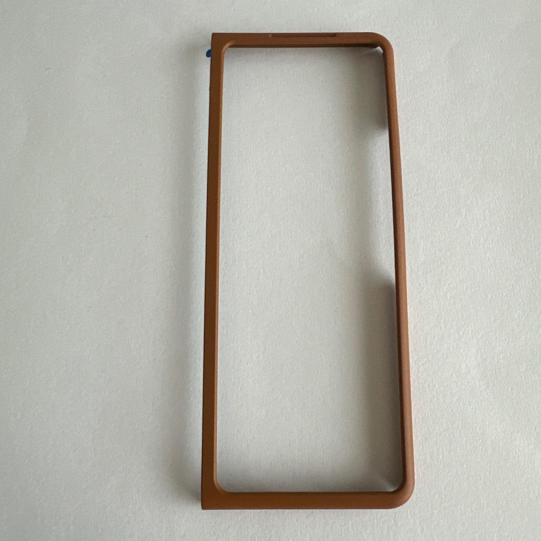 Galaxy Z F 3 5G 用携帯ケース ブラウン ペン収納機能付き CHRISTIANNAURATH_COM_BR