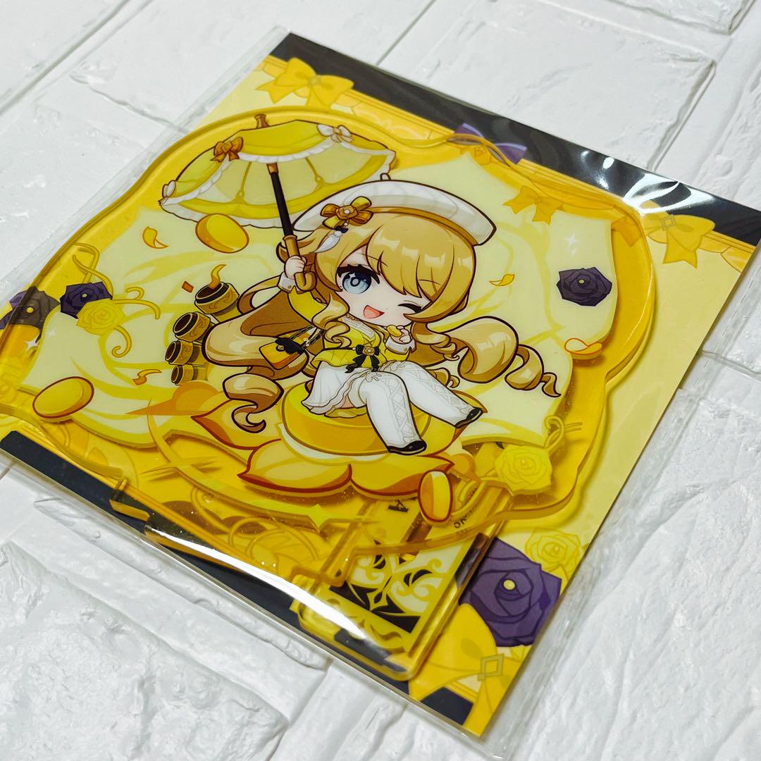 公式 原神　韓国　バッカス コラボ ボックス アクリルスタンド ナヴィア 公式 原神 韓国 バッカスコラボ ボックス アクリルスタンド