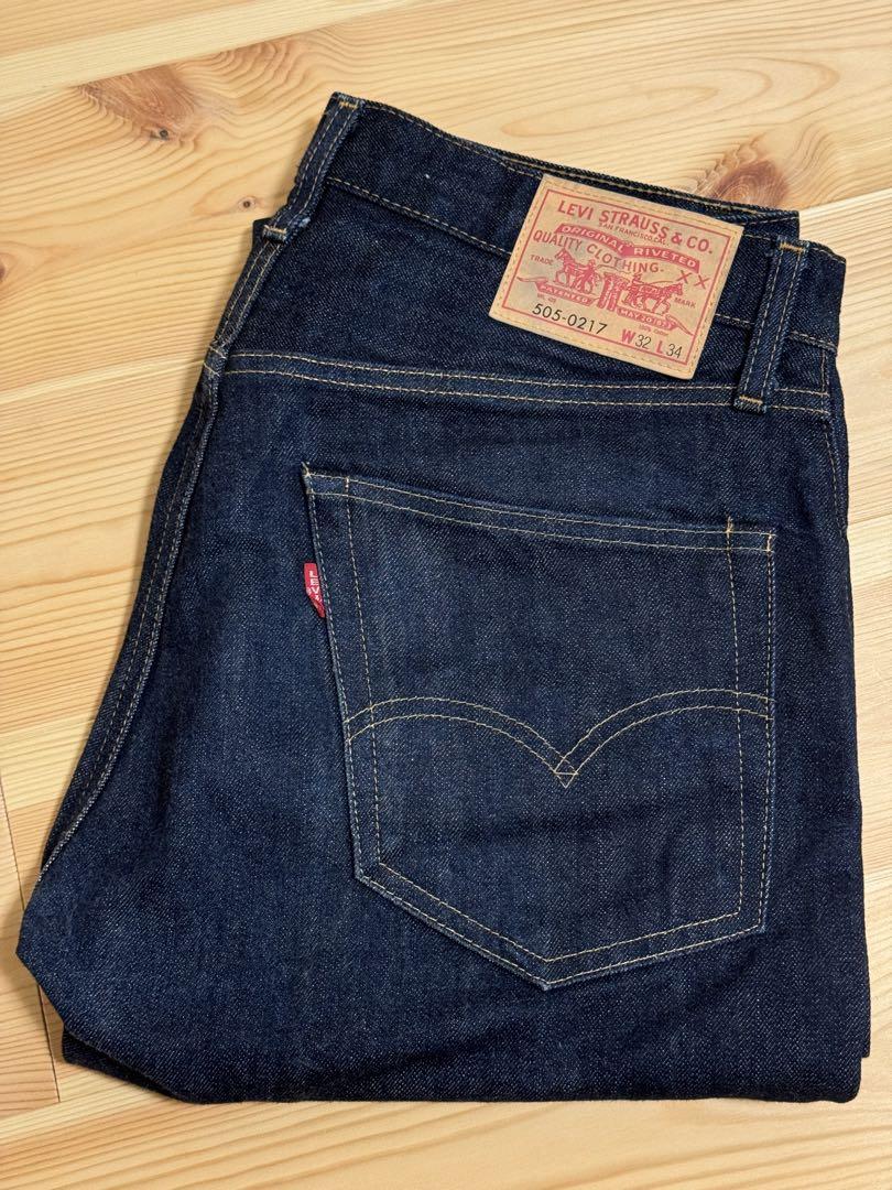 【最終値引き】リーバイス LVC 505 1967年モデル リジッド W32