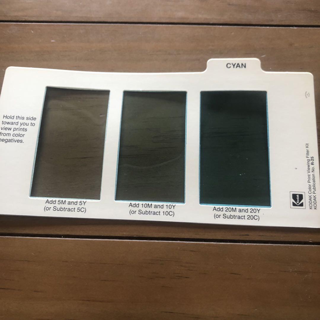 フィルムカメラ KODAK Color Print Viewing Filter Kit