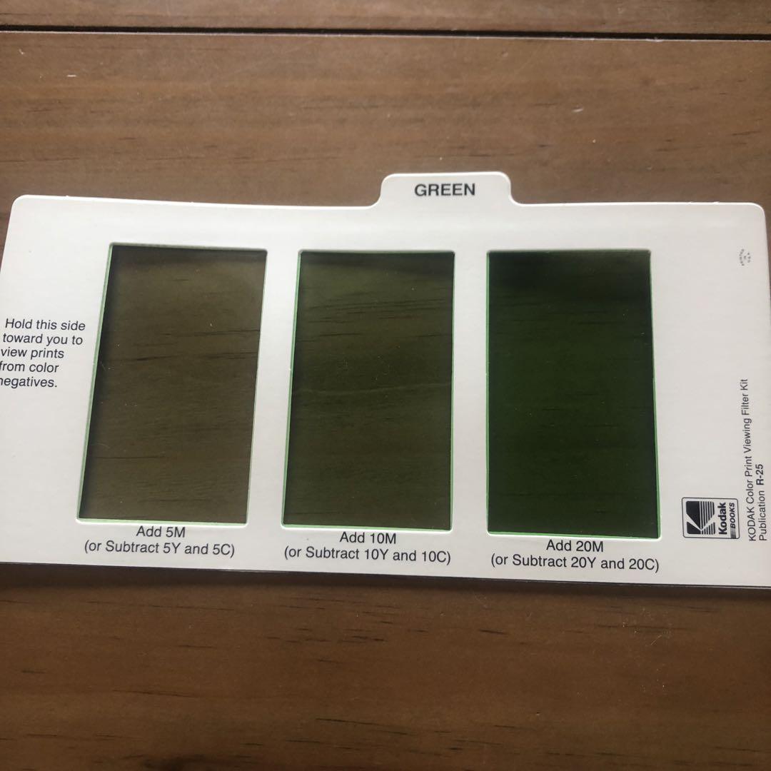 フィルムカメラ KODAK Color Print Viewing Filter Kit