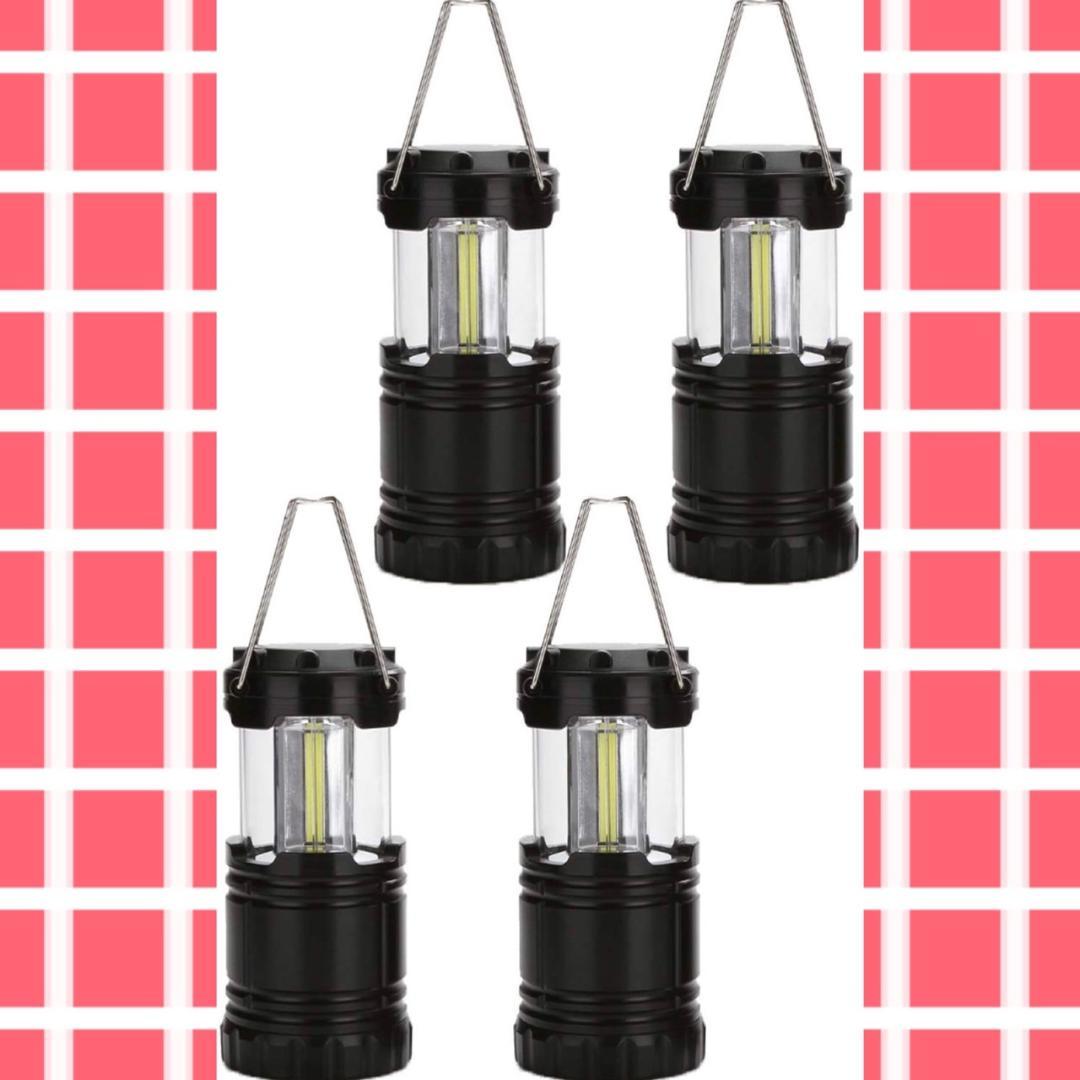 100％本物保証！ ❤お買い得4台セット❣アウトドアから災害・停電時の備えにも大 ライト・ランタン