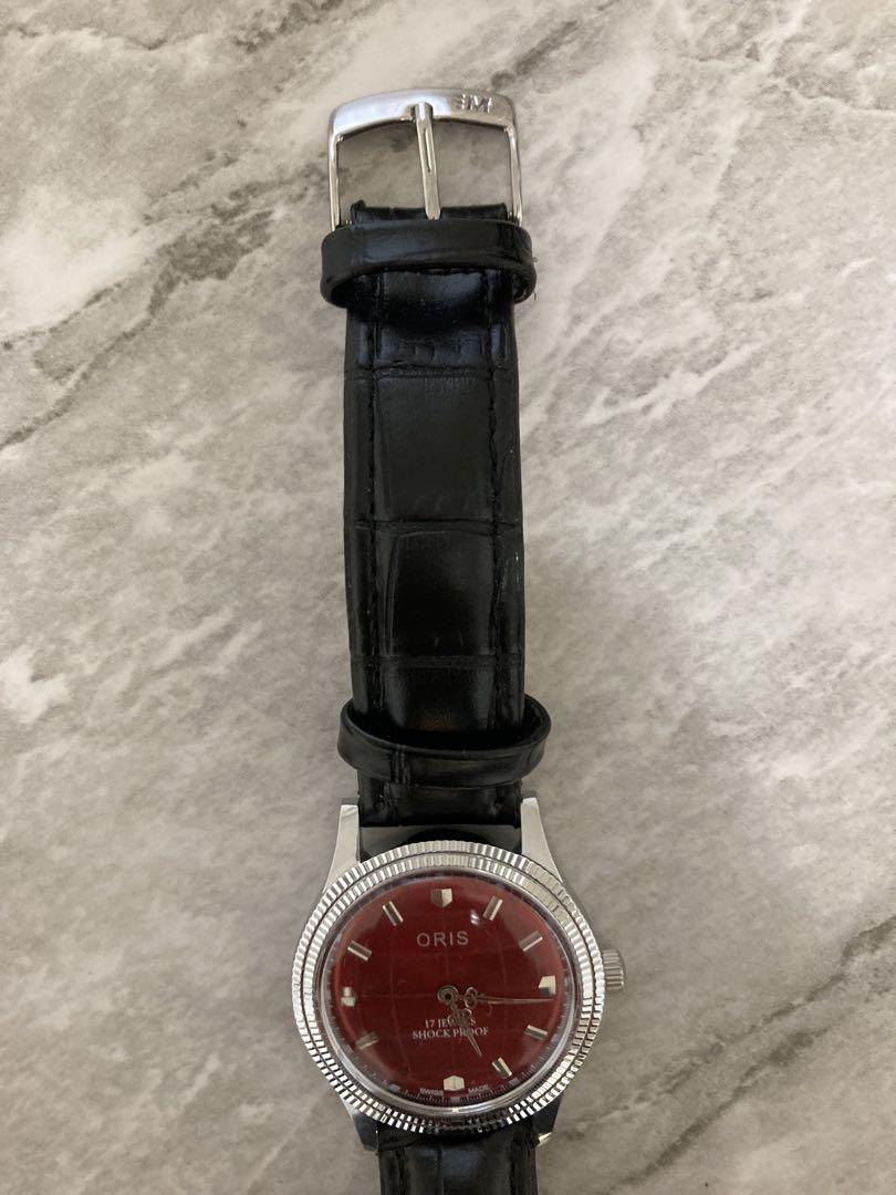 通販ファッション - ○美品！○オリス□ORIS 手巻き機械式