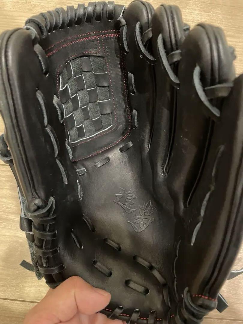 硬式野球グローブ 黒