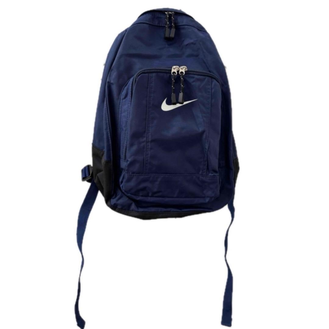 00s 90s NIKE ナイキ バックパック リュック ネイビー Y2K 平成