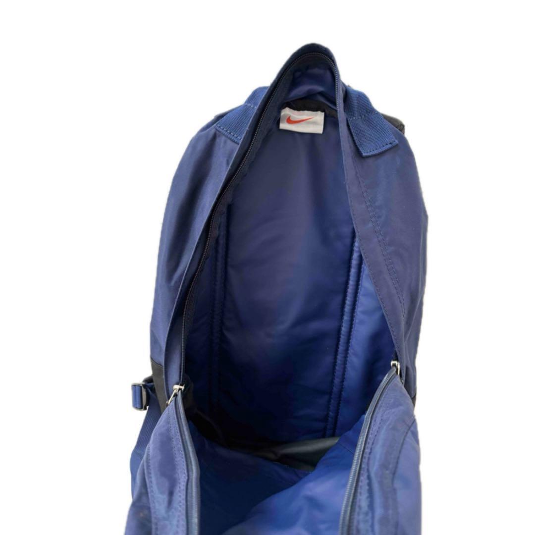 00s 90s NIKE ナイキ バックパック リュック ネイビー Y2K 平成