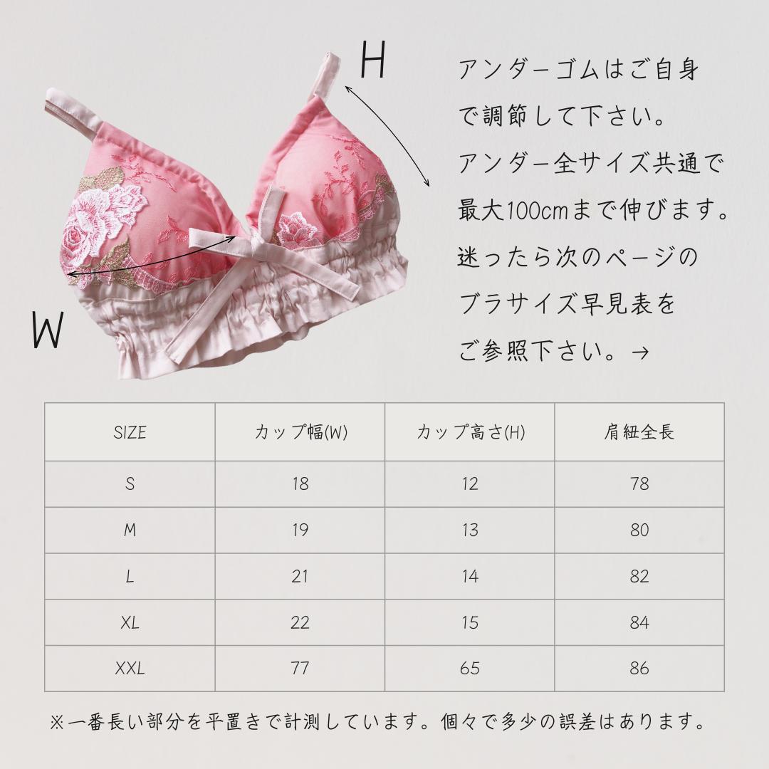 国産綿生地＆高級レース*handmadeルナふんどしパンツ＆ブラセット*クロエ