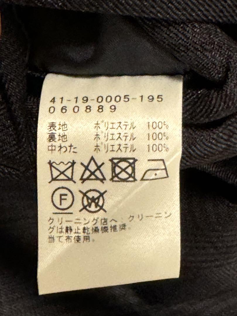 【交渉歓迎】チェック ステンカラーコート ネイビー XL 試着のみ美品