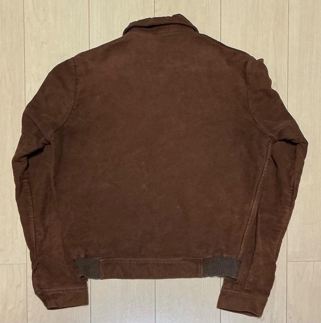 50s Spolvil ブラウンモールスキンジャケット