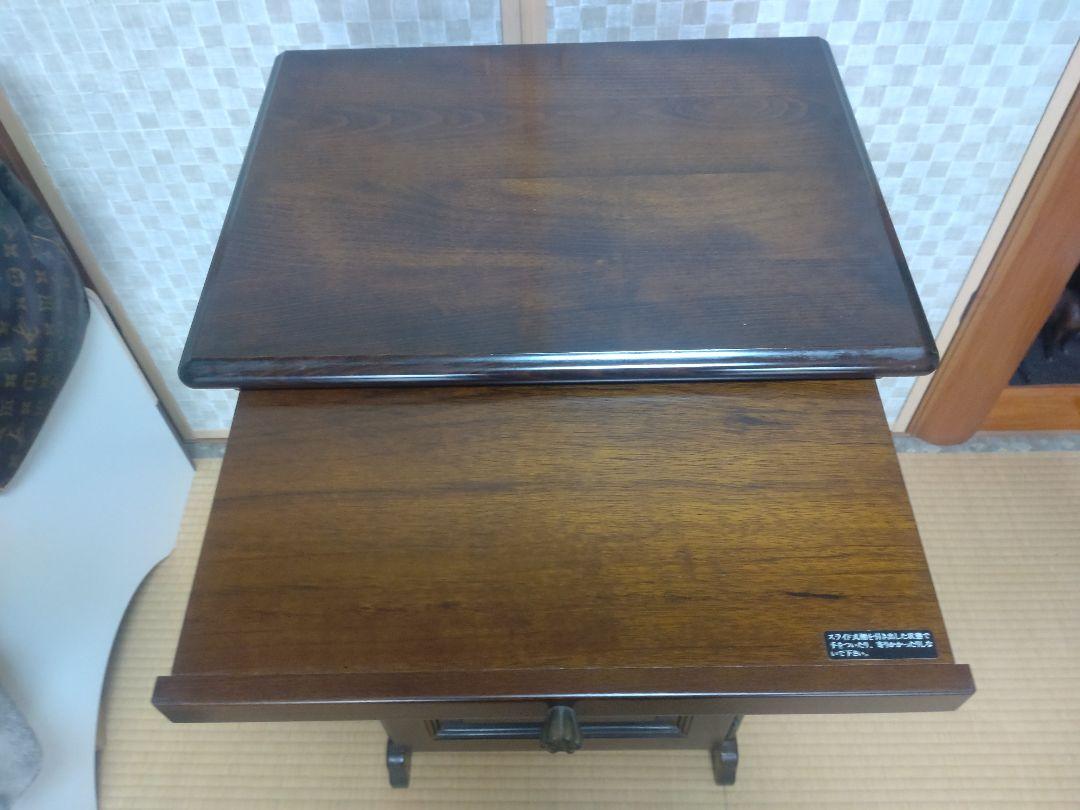 中古 カリモク 電話台