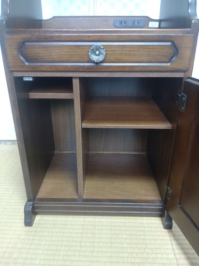 中古 カリモク 電話台