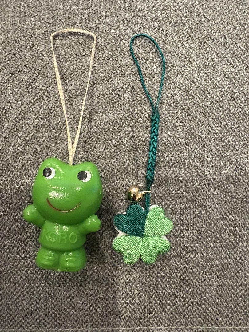 美品 カエル コーワ ケロちゃん おまけ四つ葉のクローバー