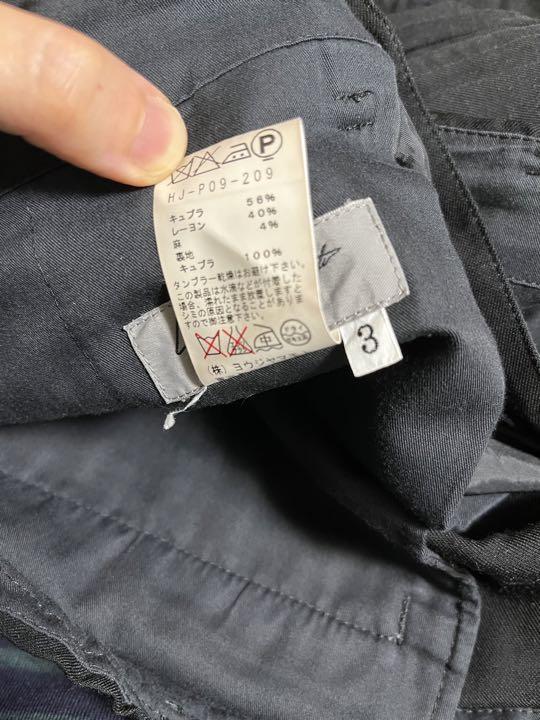 Yohji Yamamoto POUR HOMME 10ss 紐パンツ 最先端 Yohji Yamamoto POUR HOMME 10ss 紐パンツ スラックス