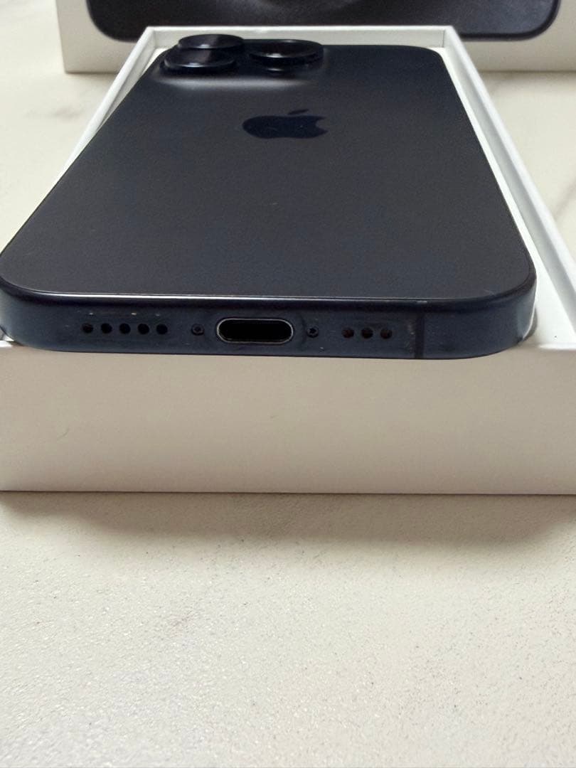 だーまえさん専用【美品】iPhone 15 Pro 128GB ブルーチタニウム