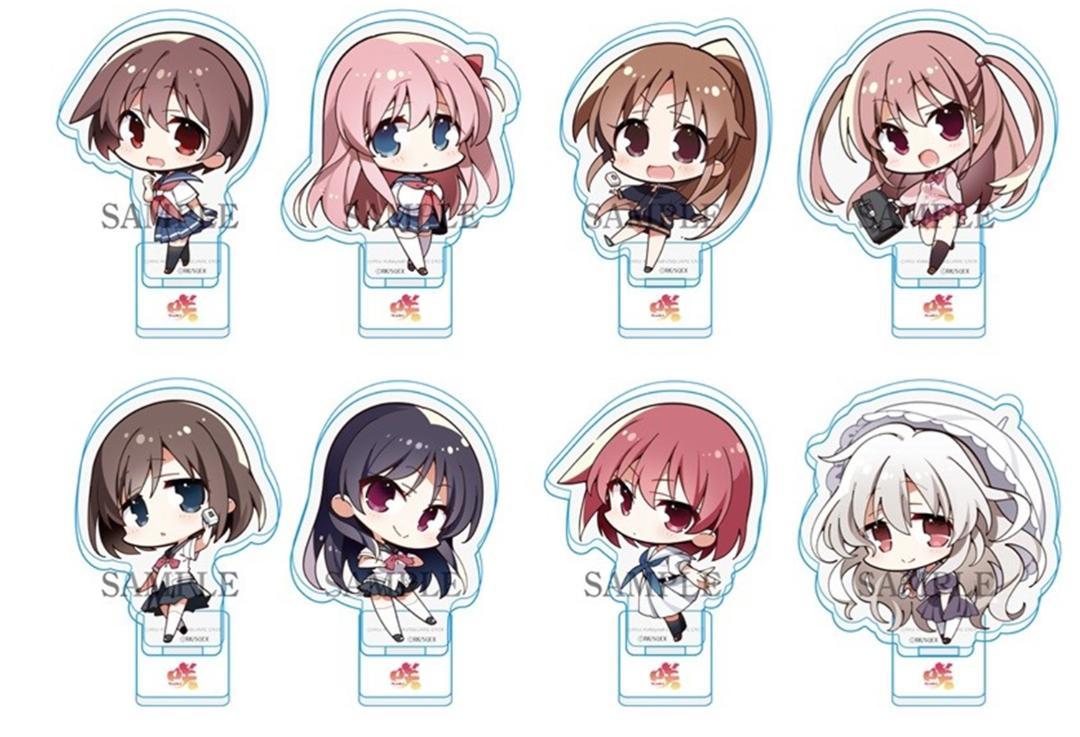 咲-saki-」ミニアクリルフィギュア こもわた遙華描きおろし 全8