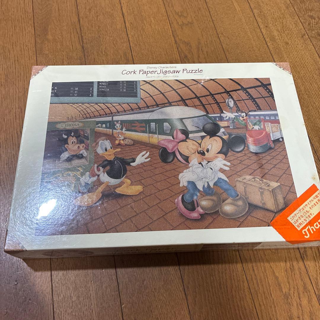 ディズニーコルクペーパージグソーパズルtenyo