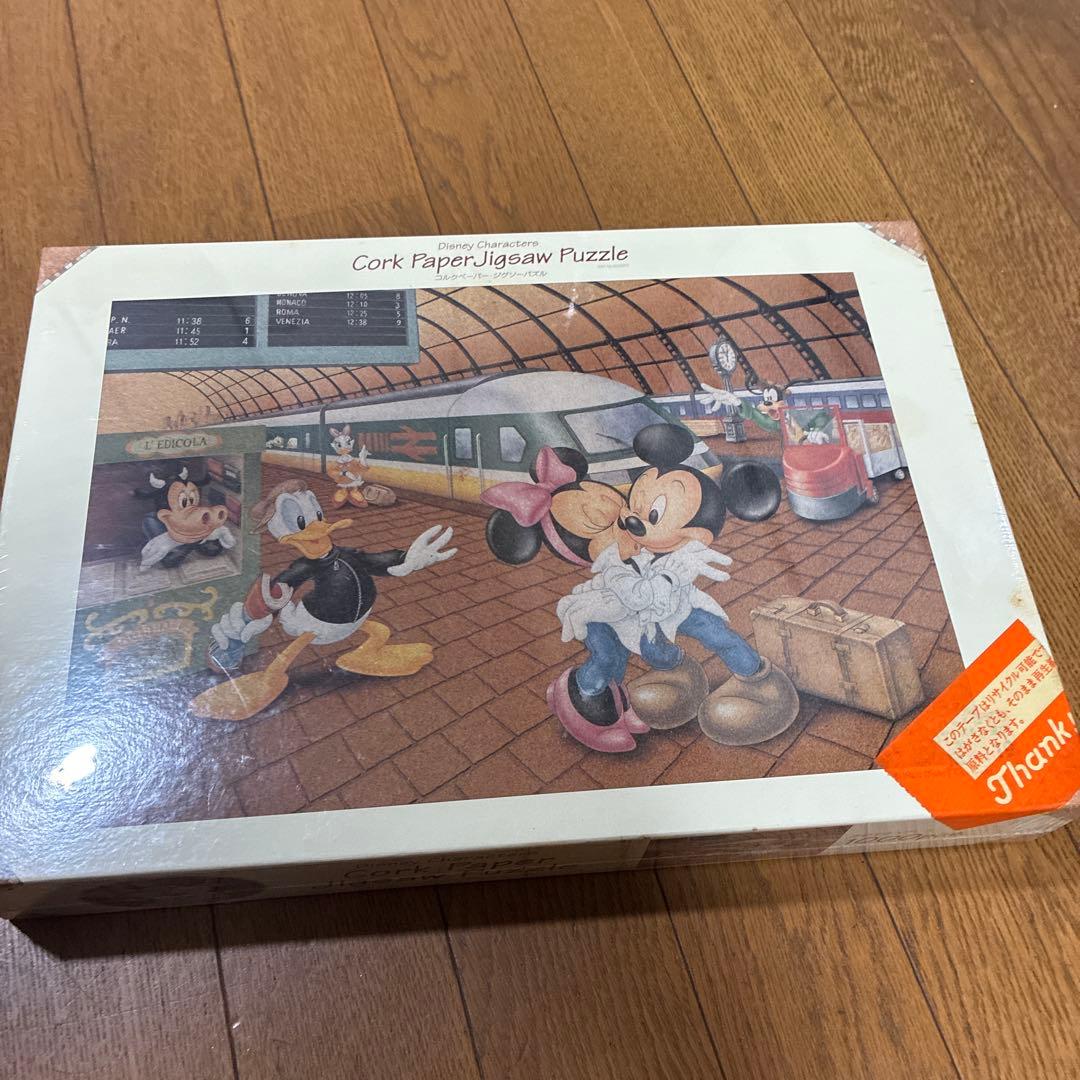 ディズニーコルクペーパージグソーパズルtenyo