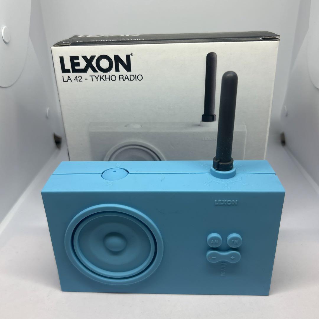LEXON(レクソン) FM/AMポータブルラジオ　LA42 ブルー