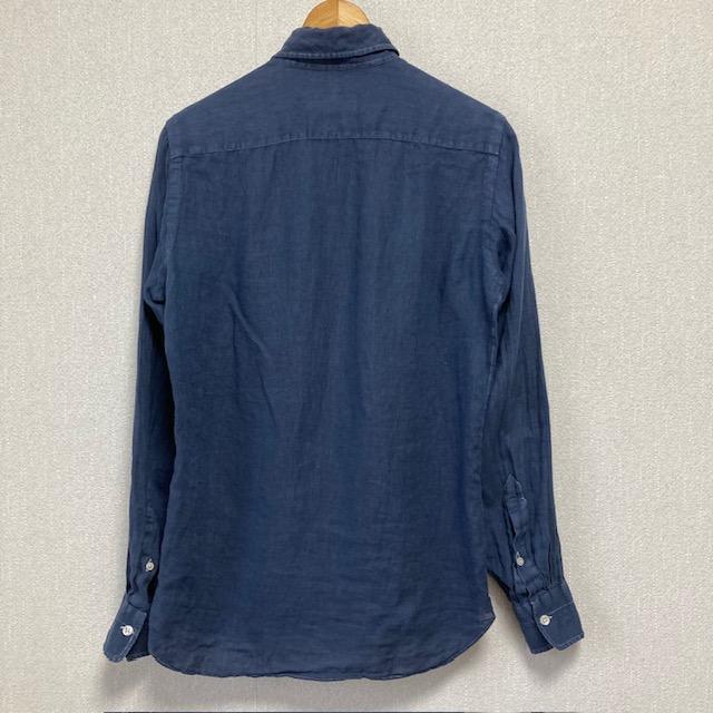 ルイジボレッリ‼️リネン⭐️ラグジュアリーヴィンテージ‼️48⭐️破格‼️ LUIGI BORRELLI 【SALE／返品・交換不可】ルイジボレッリ