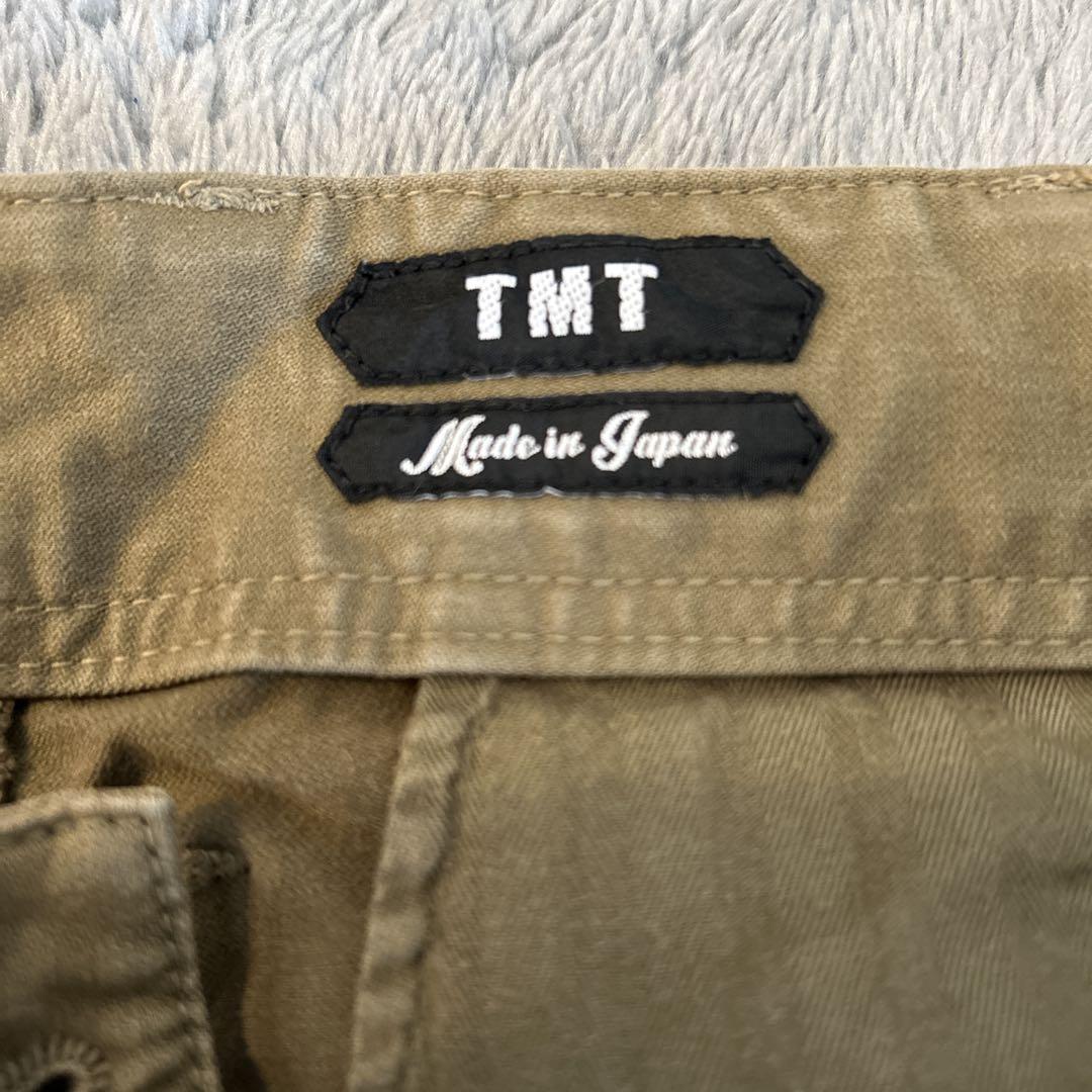 【美品】TMT カーゴショートパンツ　【カーキ】