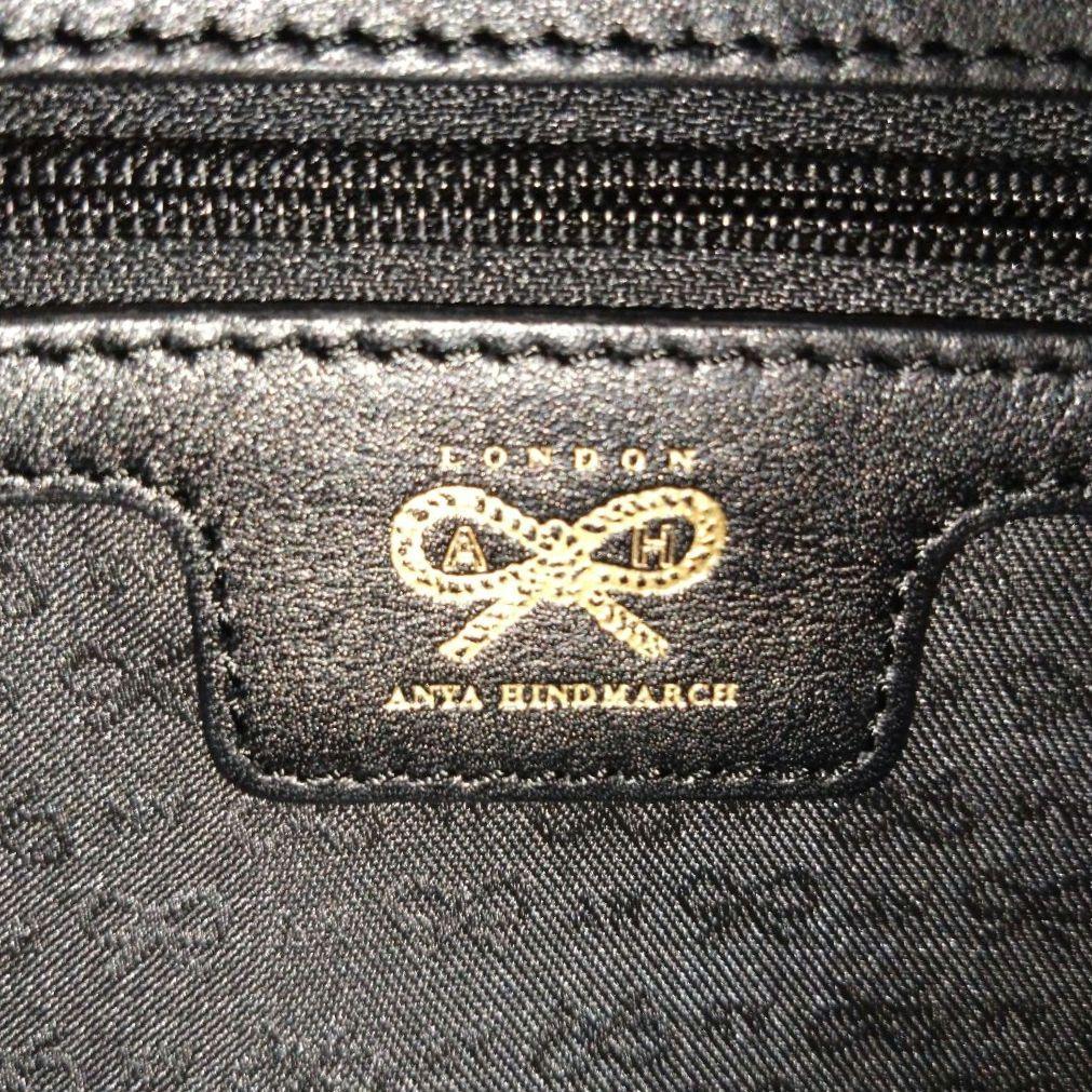 極美品　Anya Hindmarch　 スクエアキルティング トートバッグ