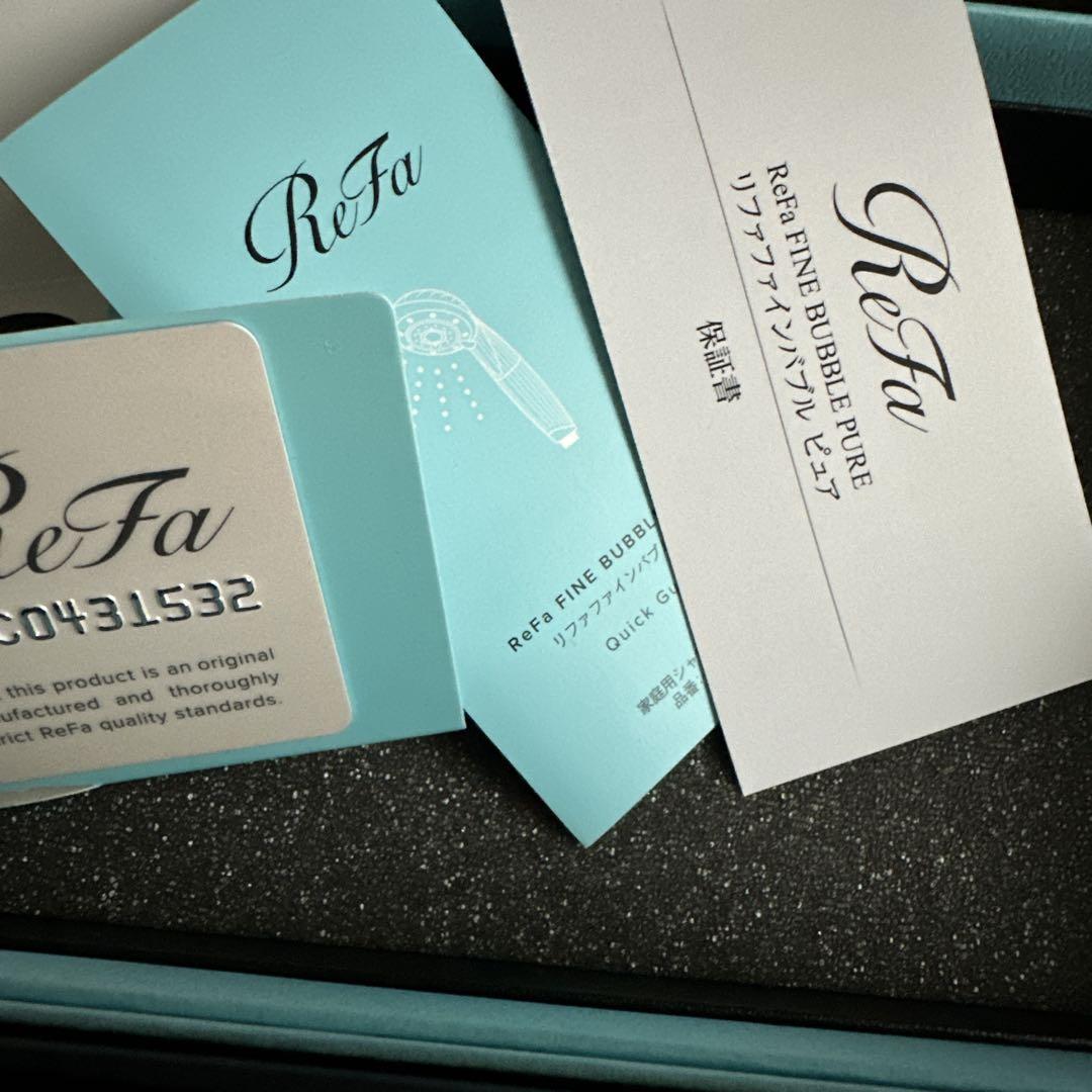 【未使用品】リファ　ファインバブルピュアReFa ホワイト　シャワーヘッド　美容