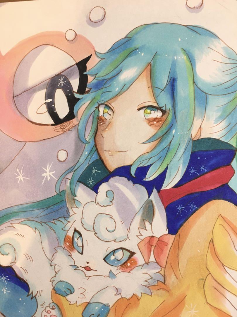 グルーシャと氷ポケモン イラスト メルカリ