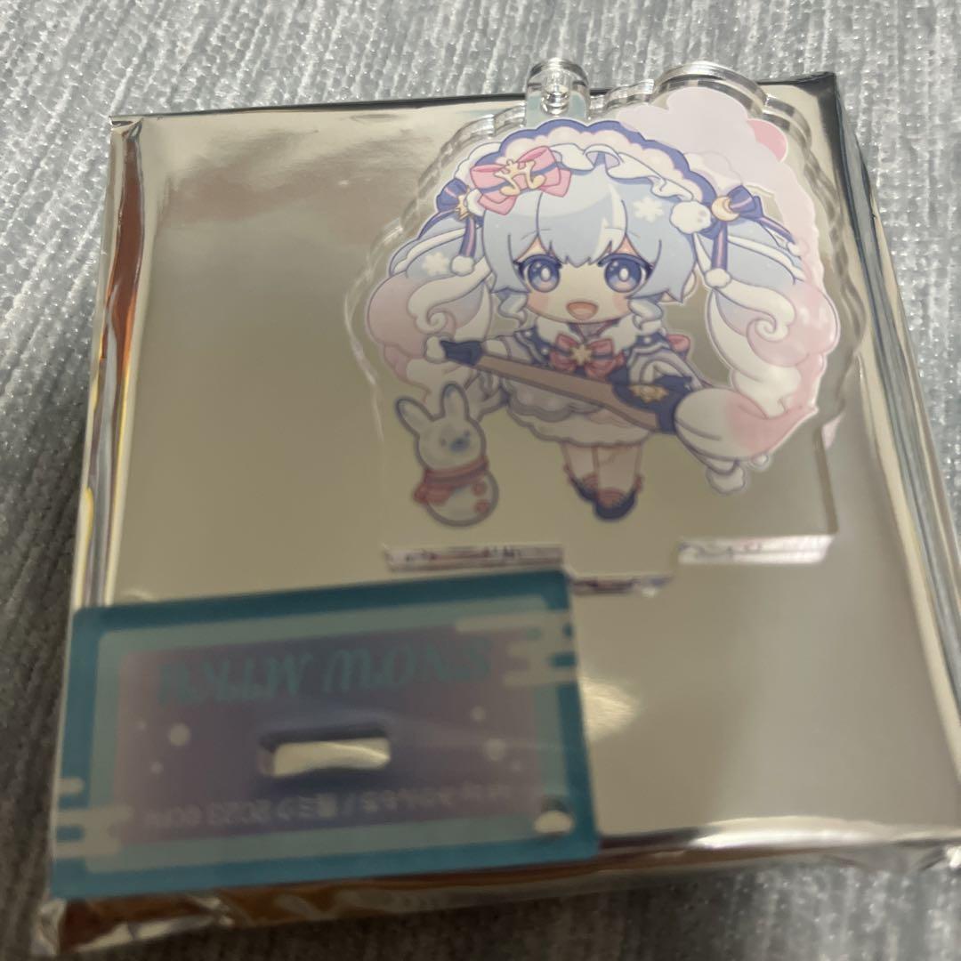 雪ミク AS 両面ラバーキーホルダー セット - メルカリ
