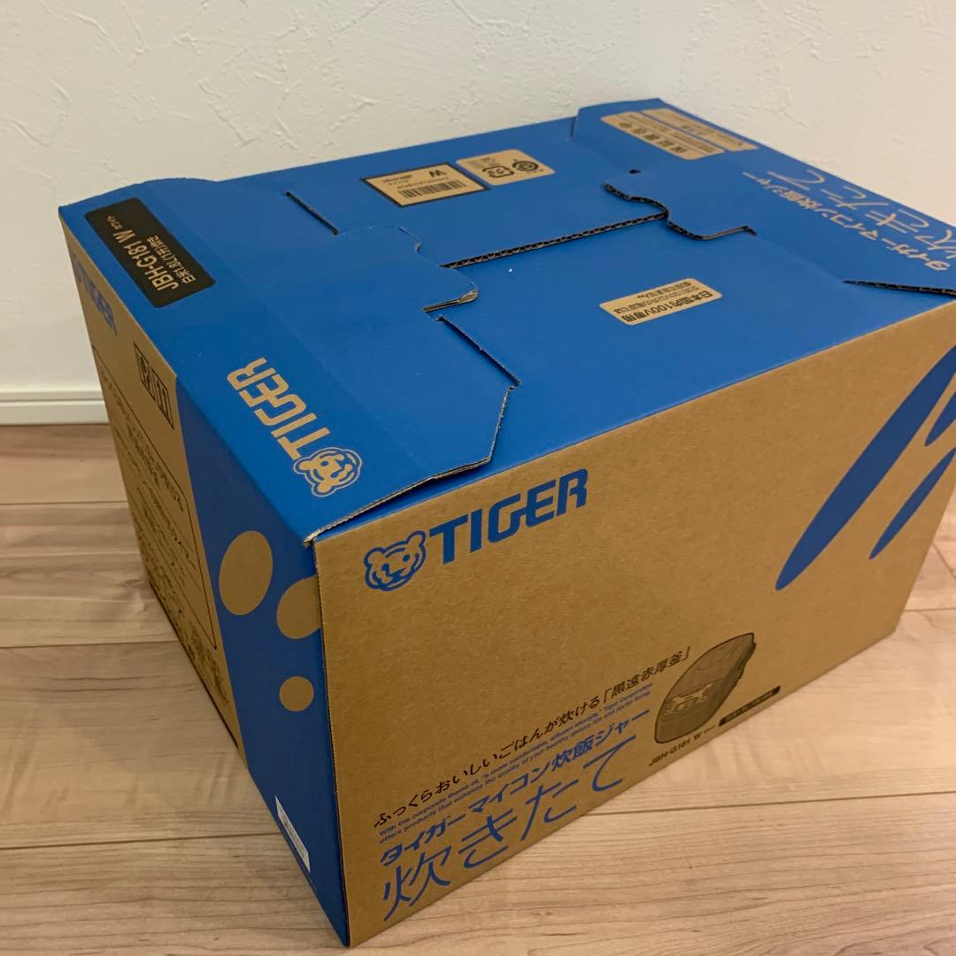 タイガー魔法瓶 炊飯器 1升 ホワイト JBH-G181W