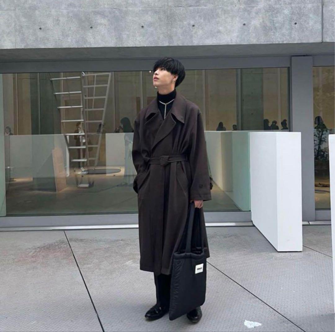 SINNS Wide long trench coat ロングトレンチコート SINSS（シンス）の「Wide long trench coat / ワイドロング