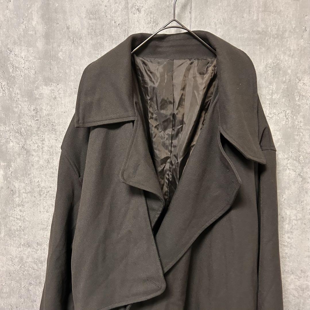 SINSS Wide long trench coat ブラウン