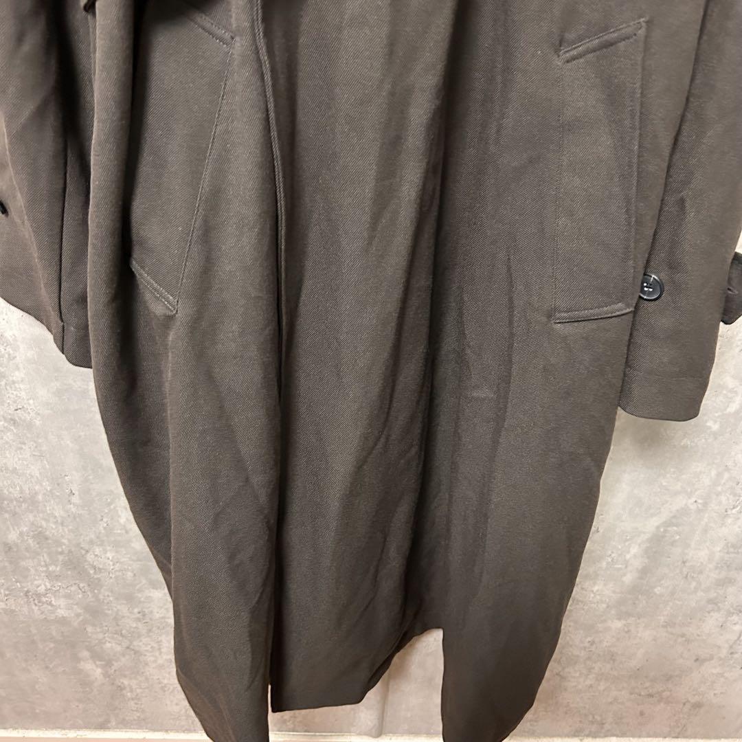 SINSS Wide long trench coat ブラウン