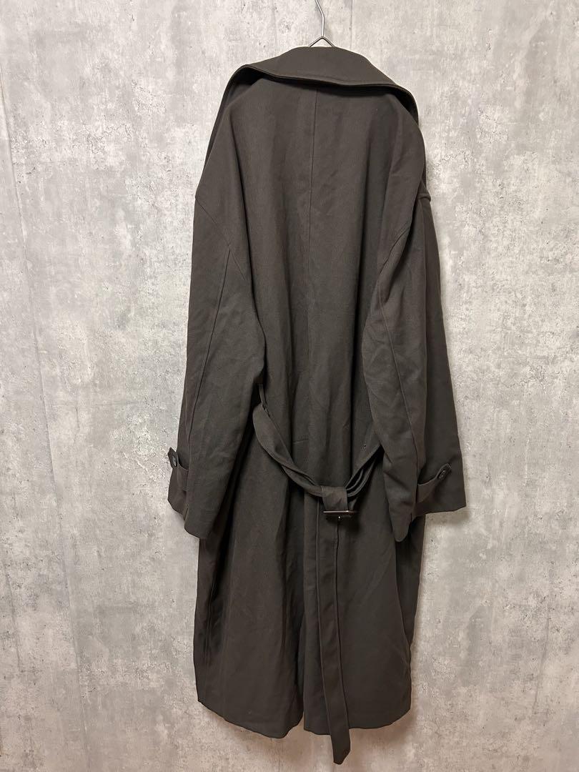 SINSS ワイドロングトレンチコート 　Ｌ SINSS（シンス）の「Wide long trench coat / ワイドロング
