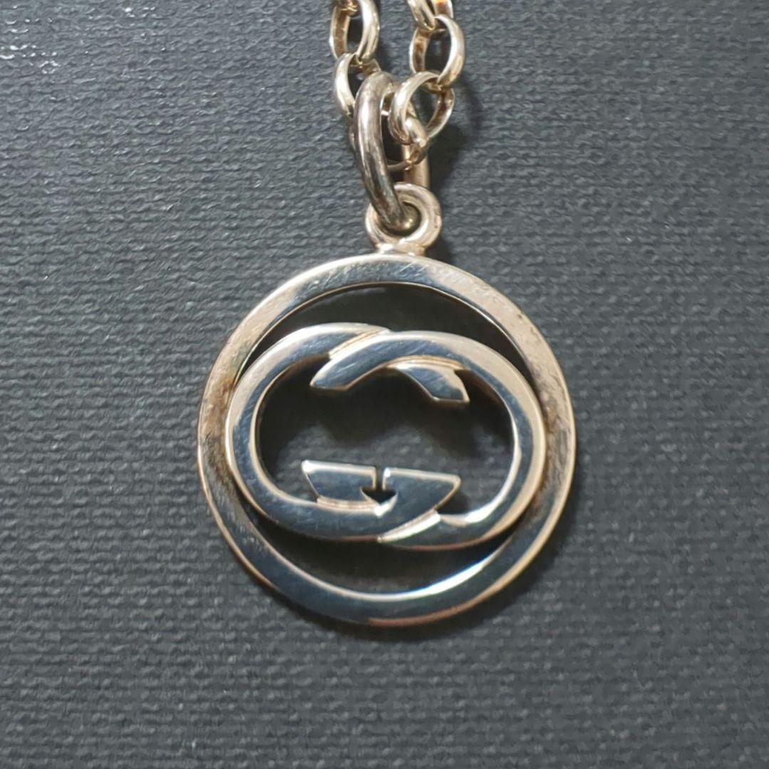 GUCCI グッチ ネックレス トップ ペンダント インターロッキングG GG GUCCI グッチ ネックレス トップ ペンダント インターロッキングG GG