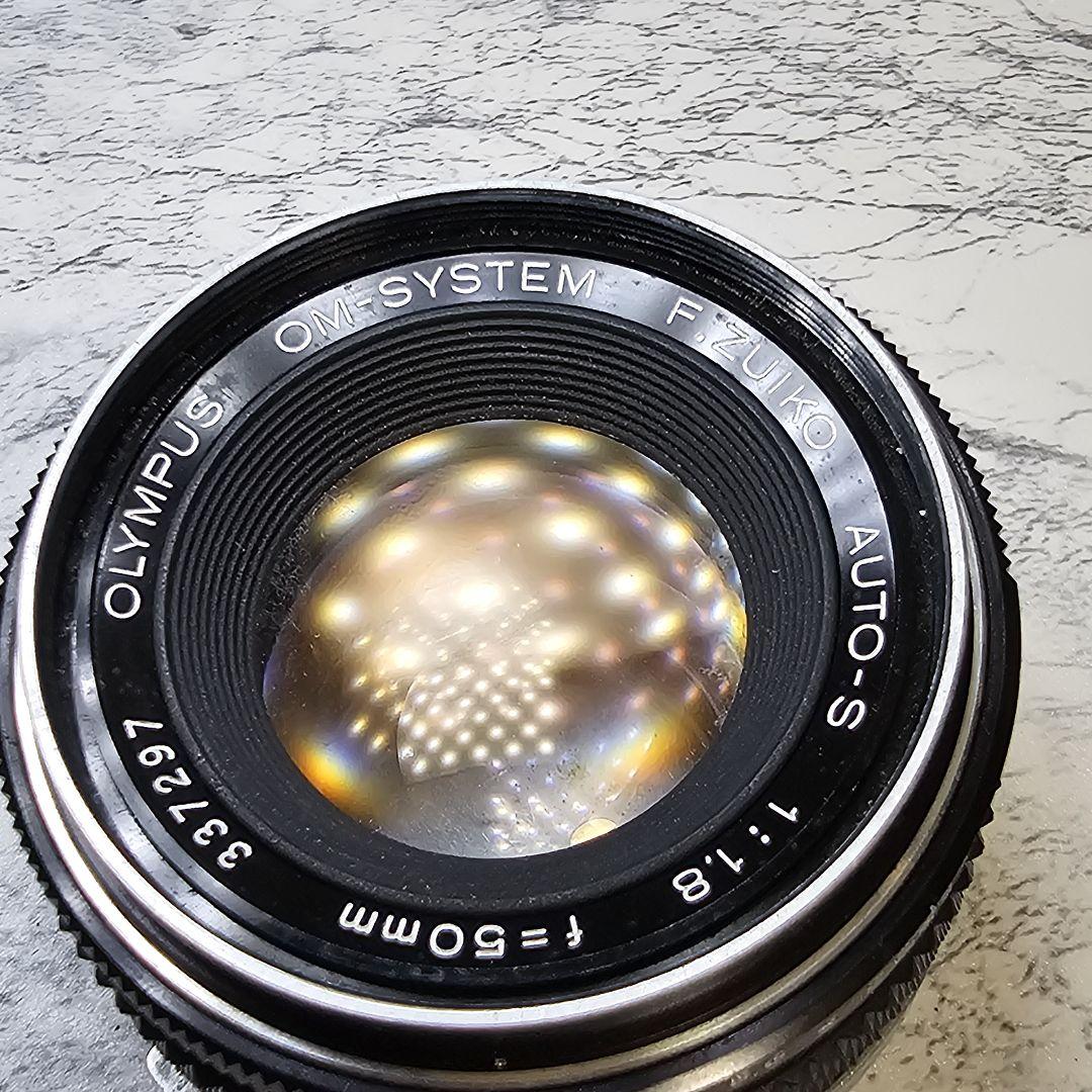OLYMPUS OM-1 フィルムカメラ 50mmF1.8レンズ付き OLYMPUS OM-1 / F.ZUIKO AUTO-S 50mm F1.8 整備済 オリンパス
