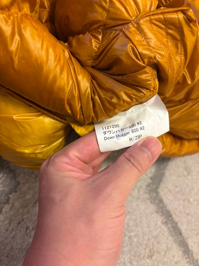 2 シュラフmontbell