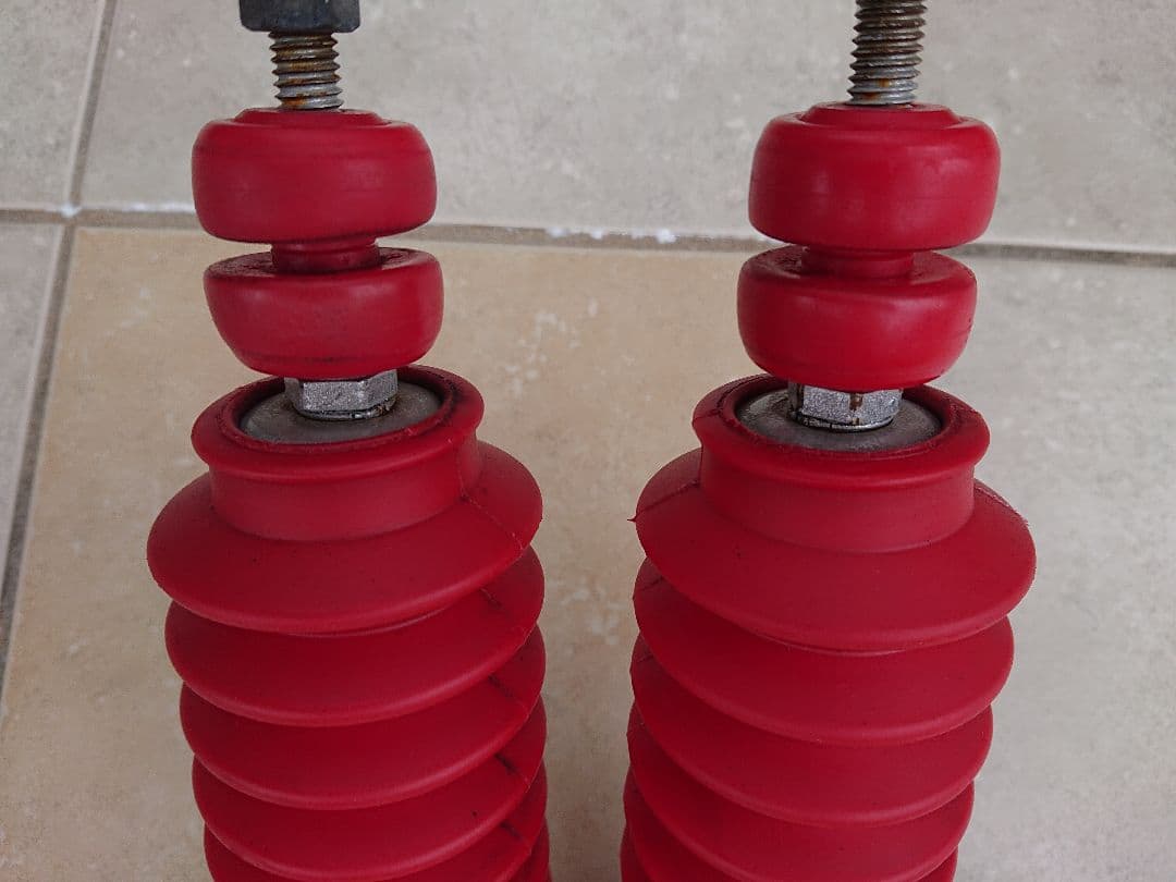 ランクル70用ランチョ ショックアブソーバーRS9000XL前後4本セットやや傷や汚れあり