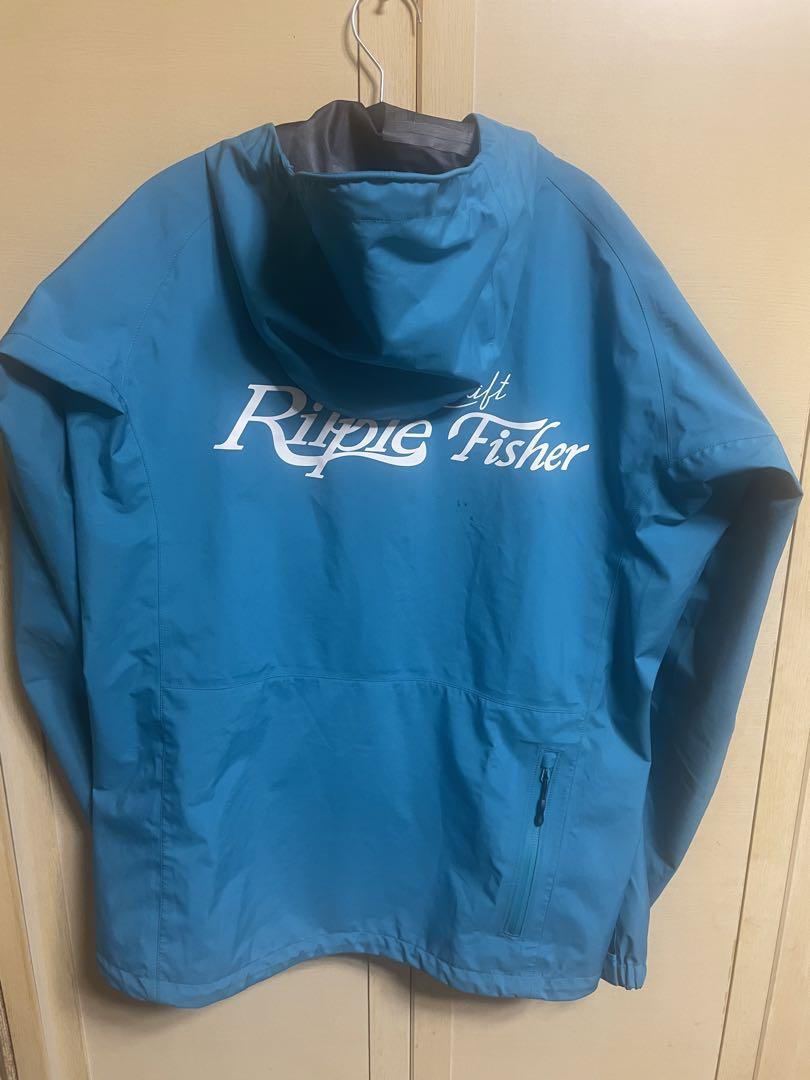 Ripple Fisher レイン ジャケット ウエア 青 ブルー 水色