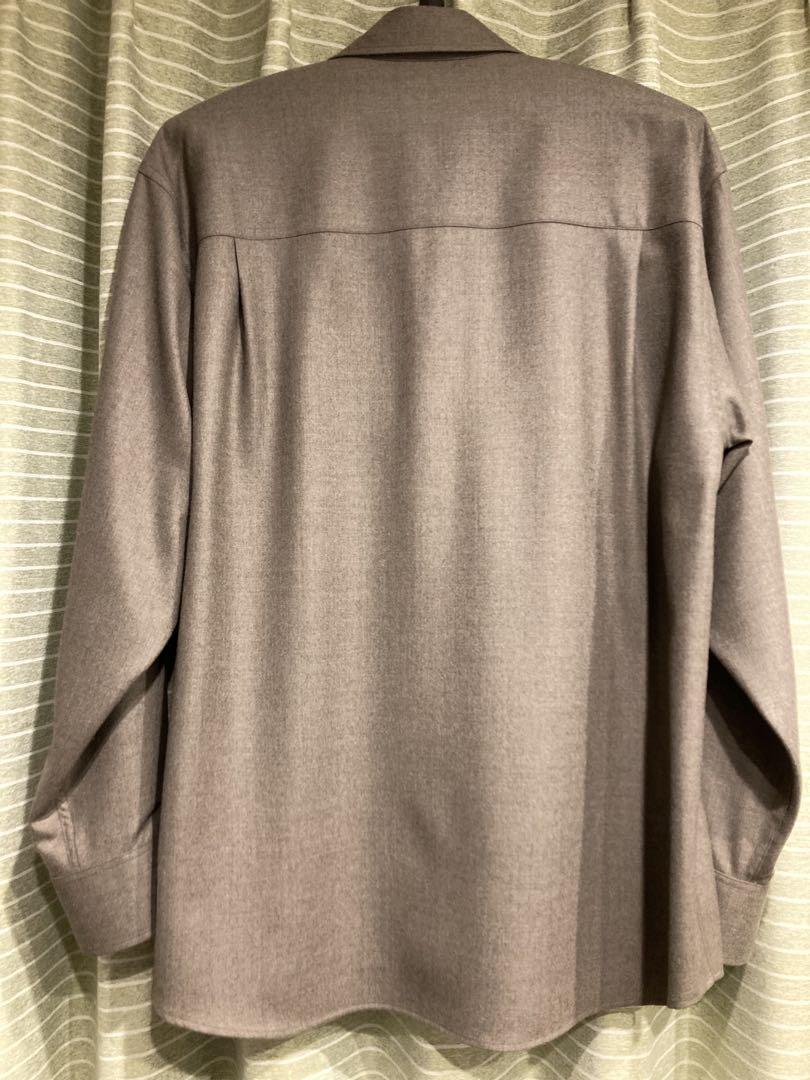 AURALEE SUPER LIGHT WOOL SHIRT サイズ4