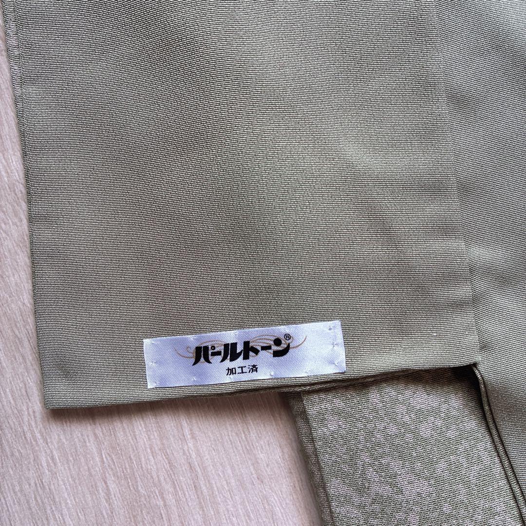 付け下げ　フルセット　着物　正絹　訪問着　袷　スモールサイズ　霞　N4