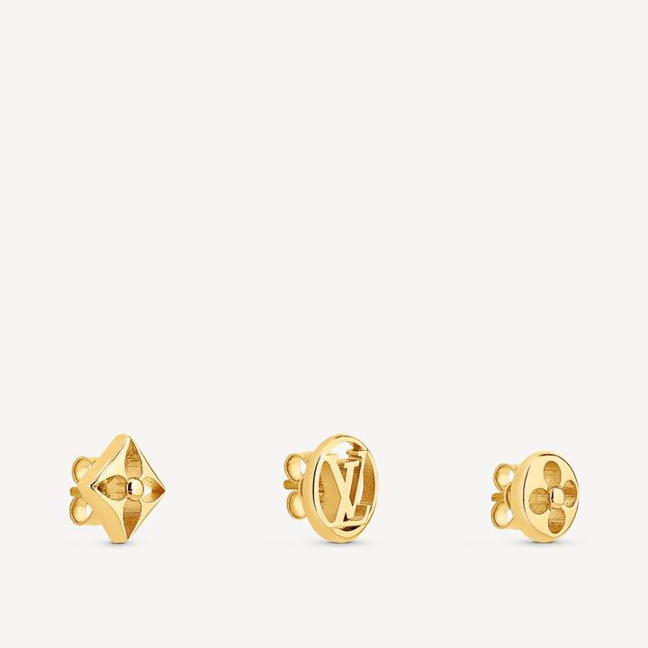 ルイヴィトン ピアス 3個 ピアス・LV フローラグラム セット3 S00｜ルイ・ヴィトン 公式