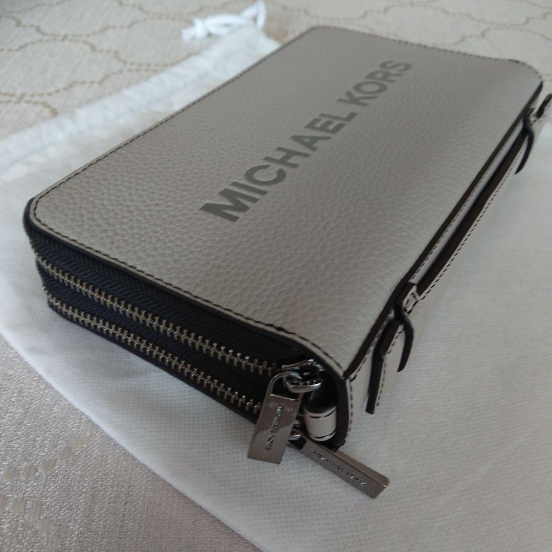 【新品未使用】MICHAL KORS MKシグネチャー 長財布　ユニセックス 新品未使用】MICHAL KORS MKシグネチャー 長財布 ユニセックス