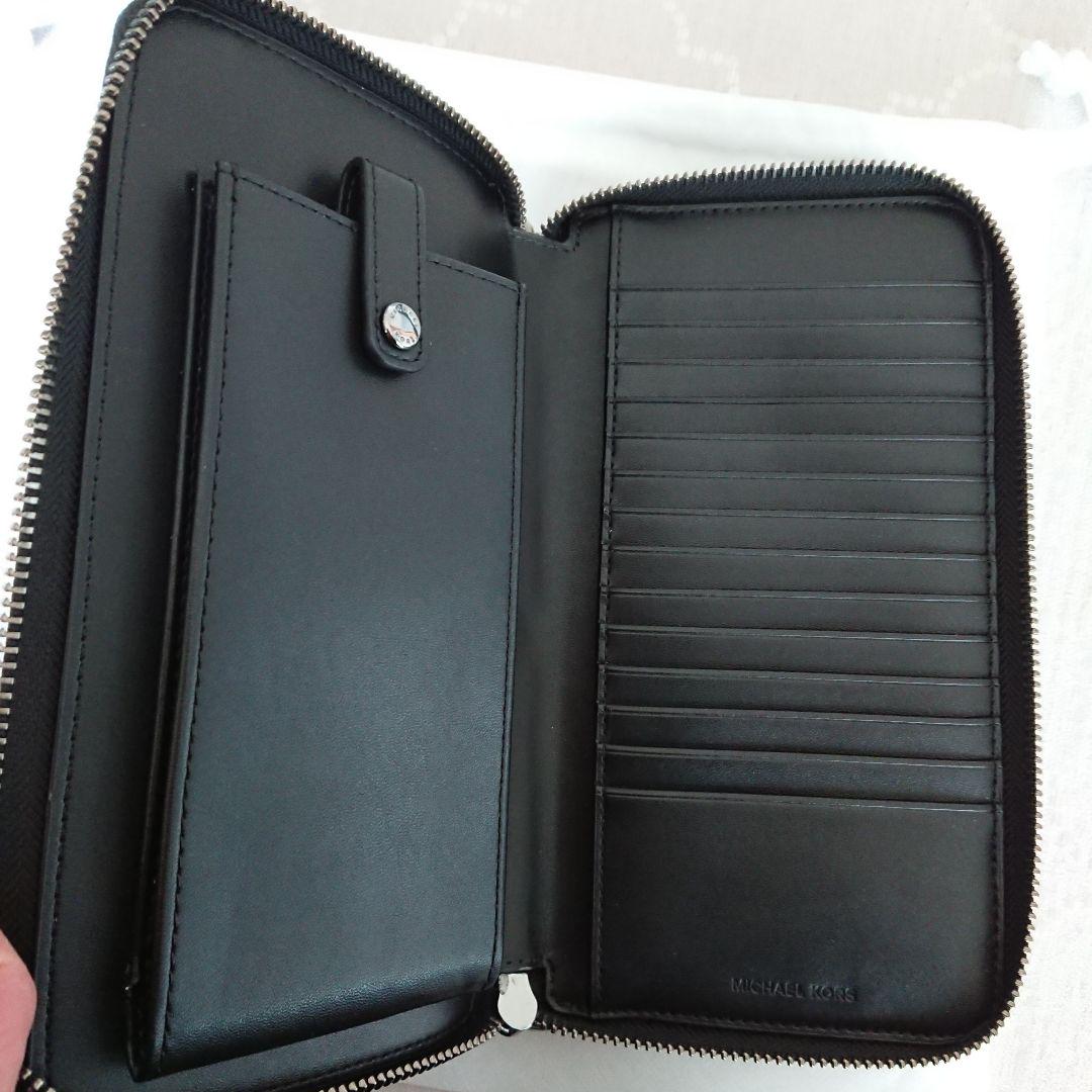 【新品未使用】MICHAL KORS MKシグネチャー 長財布　ユニセックス 新品未使用】MICHAL KORS MKシグネチャー 長財布 ユニセックス