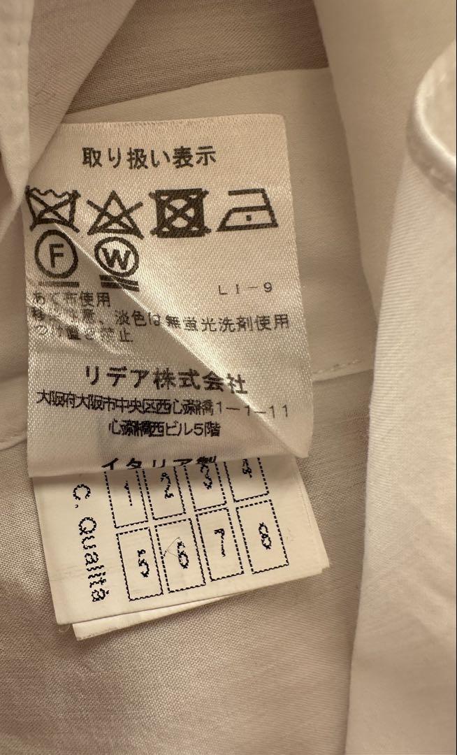 ドレスシャツ 白